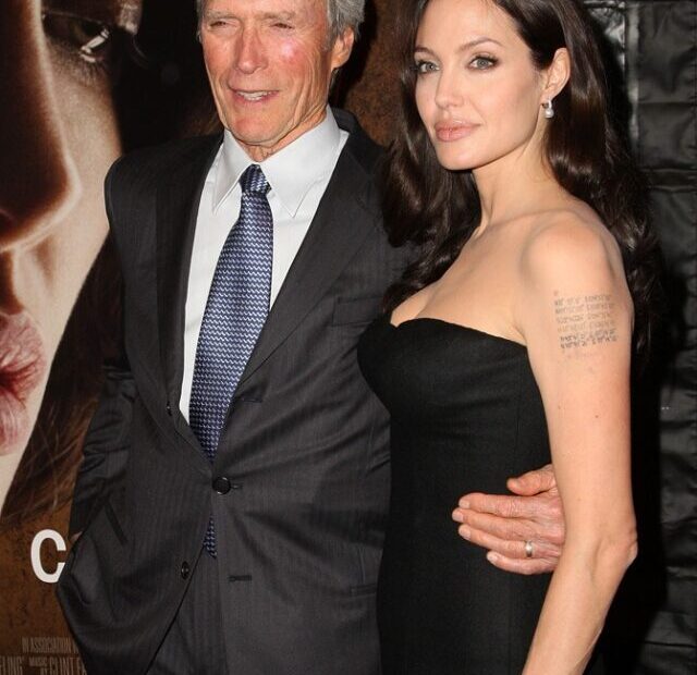 Angelina Jolie Blamed Clint Eastwood's Film For Her Pregnancy With Brad Pitt (1)