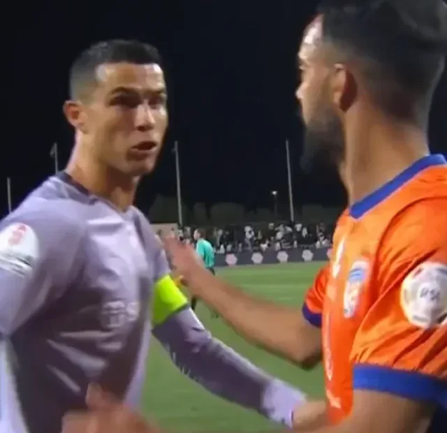 Cristiano Ronaldo argues with opponents and rushes tunnel after Al-Nassr loss (5)