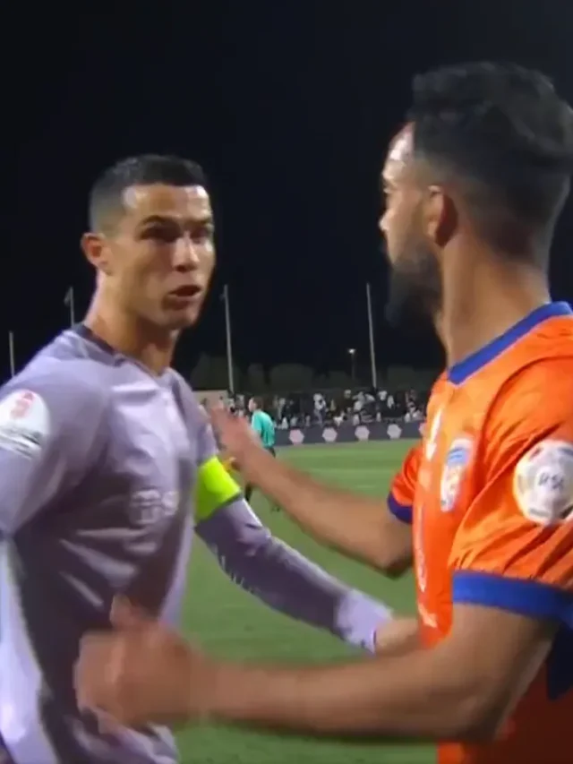 Cristiano Ronaldo argues with opponents and rushes tunnel after Al-Nassr loss.