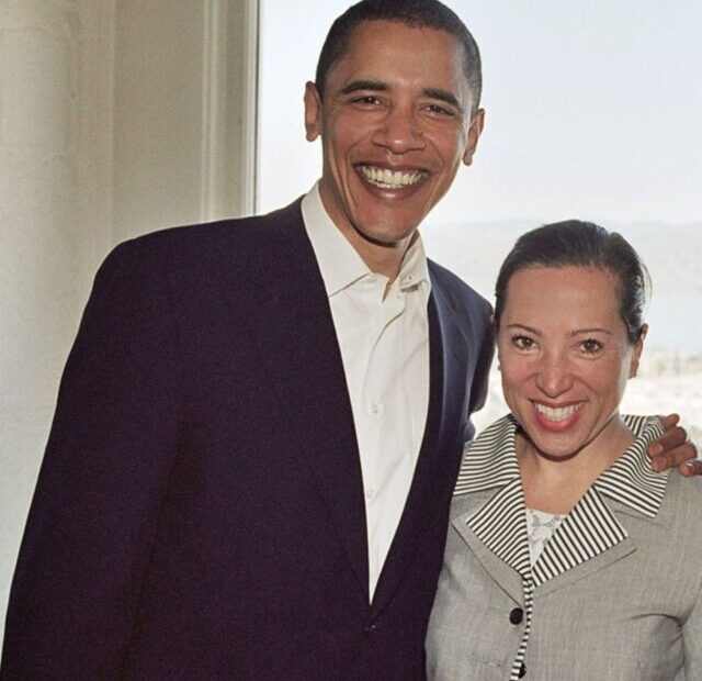 Eleni+with+President+Obama