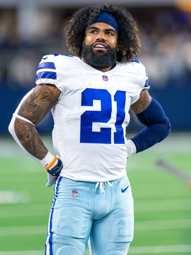 Ezekiel Elliott at Cowboys practice with Dak Prescott: Will he stay in Dallas?