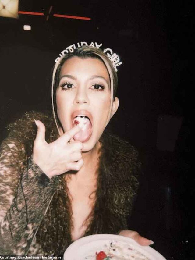 Kourtney Kardashian addressed her 44th birthday “obscene display of wealth” criticism.